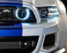 Oracle Ford Mustang 10-13 WP LED Fog Halo Kit (Grille Style) - White SEE WARRANTY ORACLE Lighting