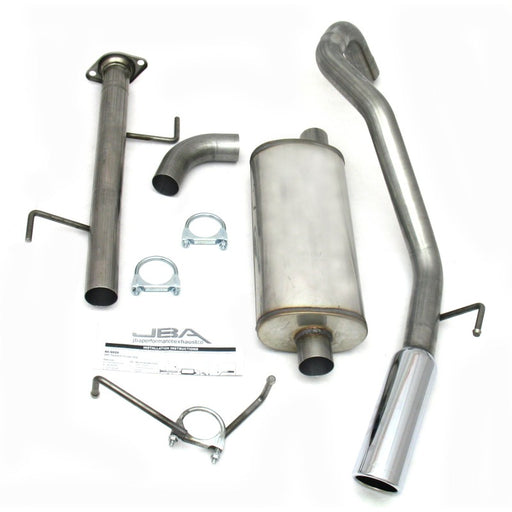 JBA 07-14 Toyota FJ Cruiser 4.0L 409SS Single Rear Exit Cat-Back Exhaust JBA