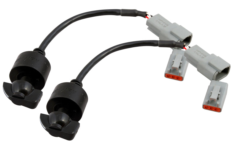 Haltech Dual Switch Panel Kit w/Yellow Knob Haltech