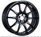 SSR GTX01 18x7.5 5x100 48mm Offset Flat Black Wheel SSR