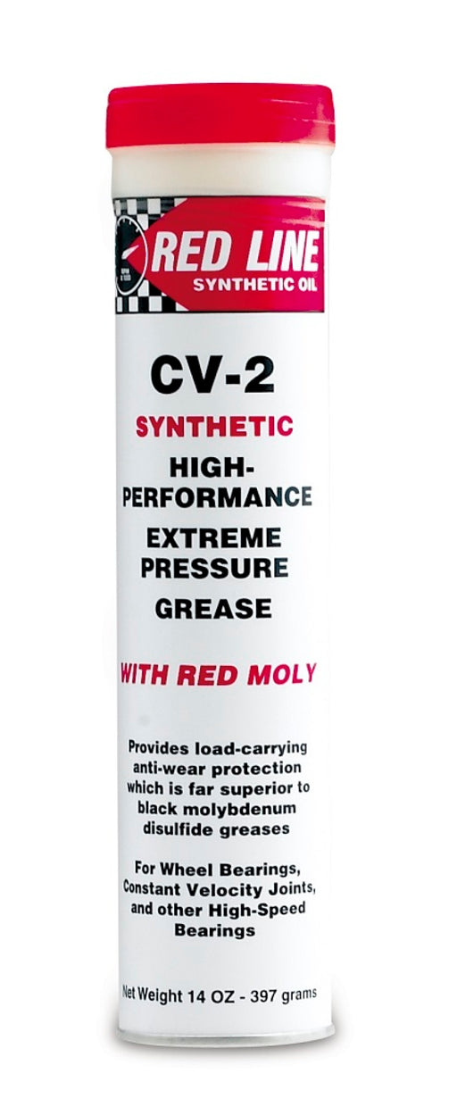 Red Line CV-2 Grease w/Moly - 14oz. Tube Red Line