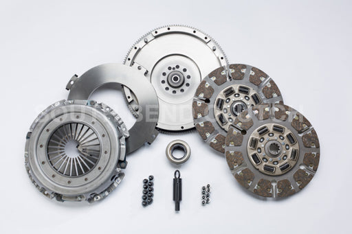 South Bend Clutch 94-98 Ford 7.3 Powerstroke ZF-5 Street Dual Disc Organic Clutch Kit South Bend Clutch