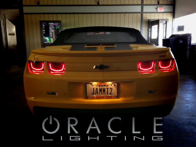 Oracle Chevy Camaro 10-13 Afterburner 2.0 Tail Light Halo Kit - Red SEE WARRANTY ORACLE Lighting
