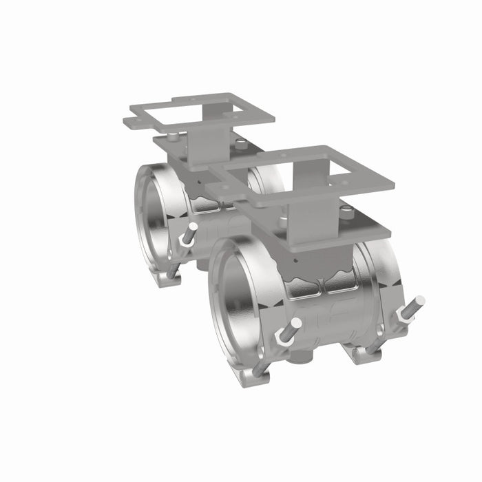 MagnaFlow 2018 Ford Mustang V8-5.0LGAS Exhaust Acc - 2.5in ID/OD - 304SS - Integrated V-Band Flanges Magnaflow