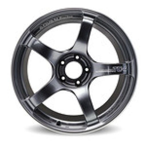 Advan TC4 18x9 +35 5-114.3 Racing Gunmetallic and Ring Wheel Advan