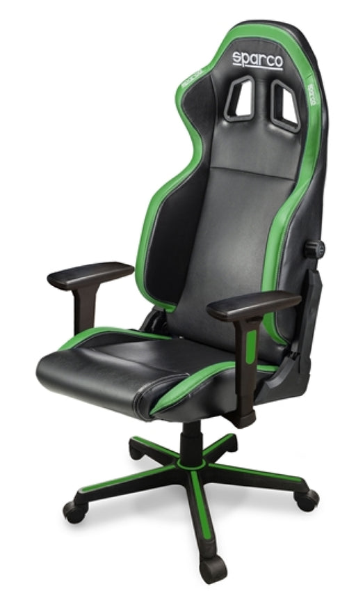 Sparco Game Chair ICON BLK/GRN SPARCO