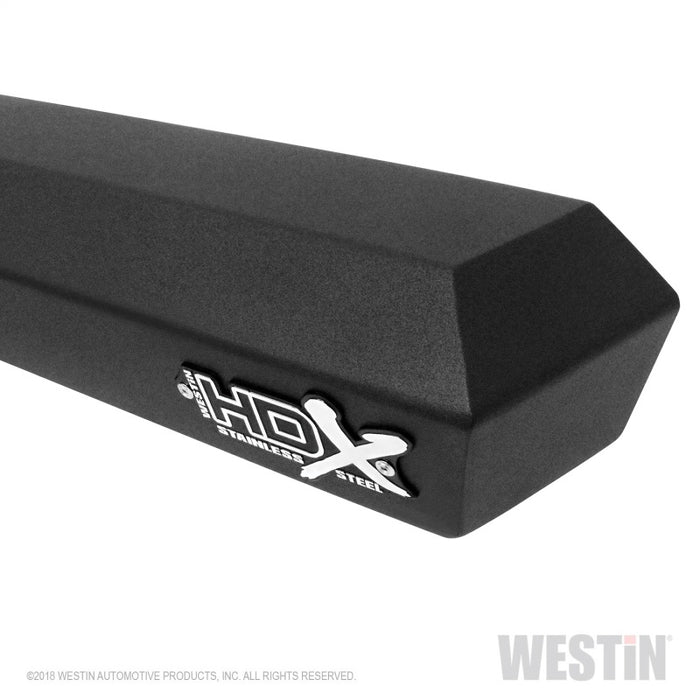 Westin 09-18 RAM 1500 Quad Cab HDX Stainless Drop Nerf Step Bars - Tex. Blk Westin
