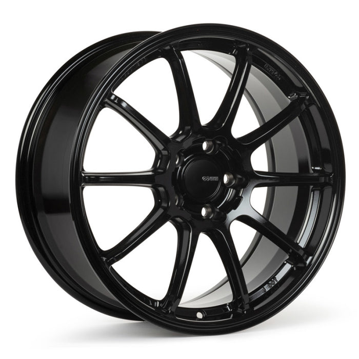 Enkei TRIUMPH 18x9.5 5x114.3 38mm Offset Gloss Black Wheel Enkei