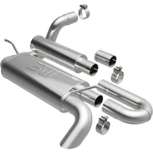 MagnaFlow 18-23 Jeep Wrangler JL 2.0L/3.6L Overland Series Axle-Back Exhaust Magnaflow