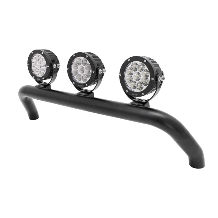 Westin/Snyper 07-17 Jeep Wrangler Snyper Bumper Mount Light Bar - Textured Black Westin
