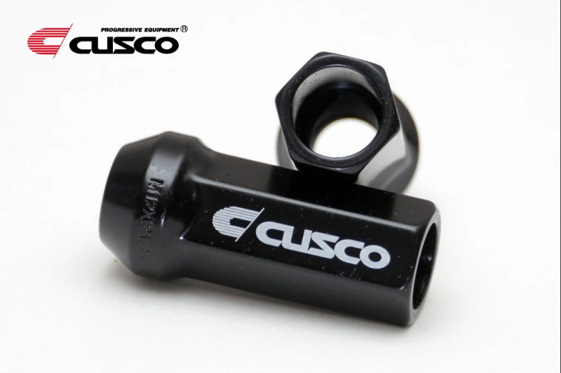 Cusco Wheel Lug Nut Set - M12 x P1.25mm - Black (20pcs) Cusco