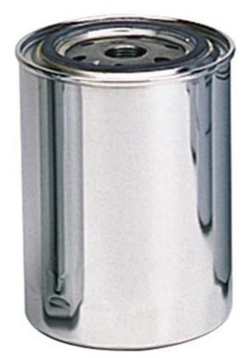 Moroso Ford/Mopar/Import 3/4in Thread 5-1/4in Tall Oil Filter - Chrome Moroso