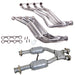 BBK 86-93 Ford Mustang 1-3/4 Long Tube 351 Swap Headers w/High Flow Catted X-Pipe (Silver Ceramic) BBK