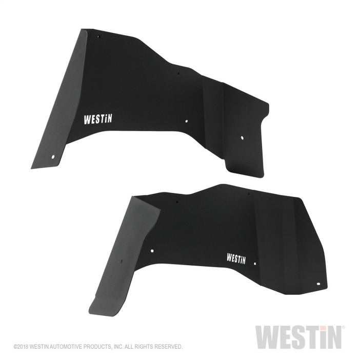 Westin 07-18 Jeep Wrangler JK Inner Fenders - Rear - Textured Black Westin