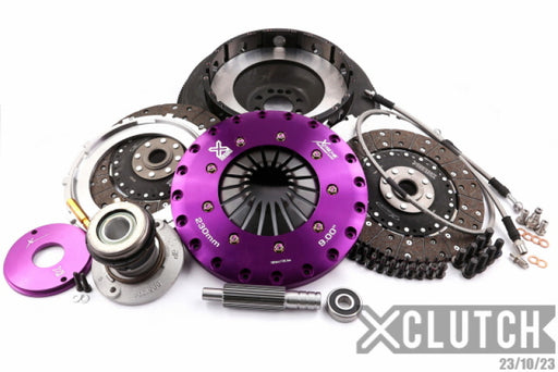 XClutch 09-15 Cadillac CTS V 6.2L 9in Twin Solid Organic Clutch Kit XCLUTCH