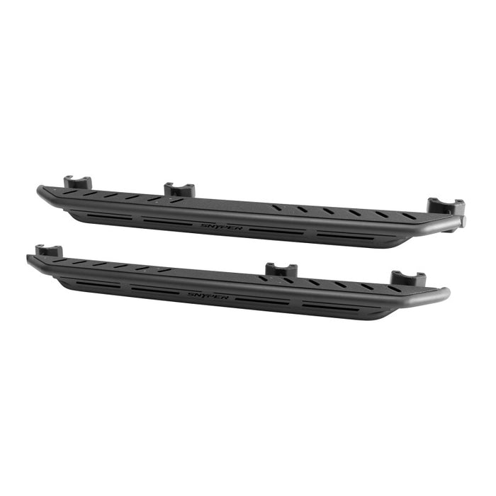 Westin/Snyper 07-17 Jeep Wrangler Unlimited Triple Tube Rock Rail Steps - Textured Black Westin