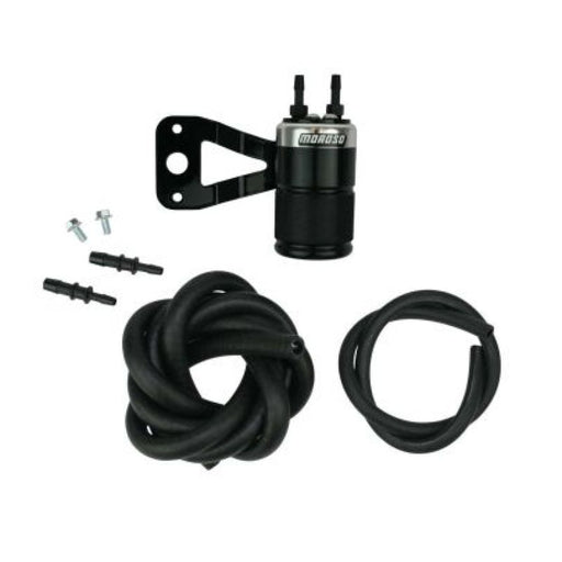 Moroso Harley-Davidson 88-16 Evo Twin Cam Sportster Air Oil Separator - Black & Polished Moroso