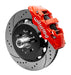 Wilwood 55-57 Chevy Bel Air Aerolite 6R Kit, 5 x 4.50in/4.75in Hub - 14.00in D&S Rotor - Red