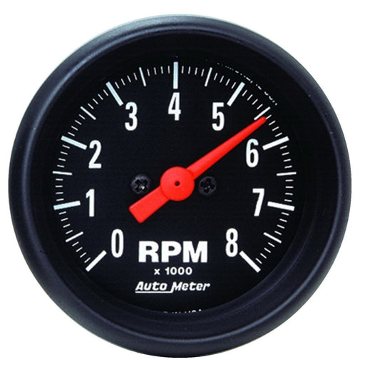 Autometer Z-Series 52mm 8000RPM Tachometer AutoMeter