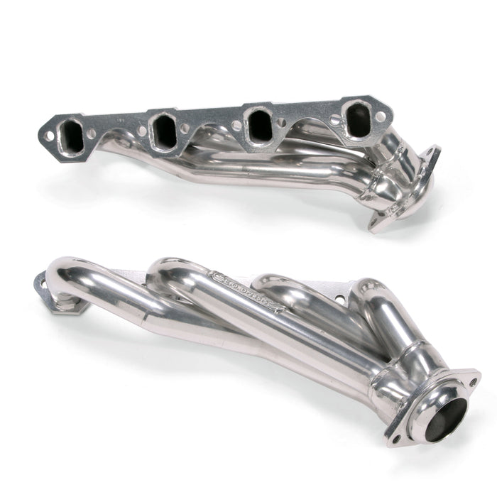 BBK 79-93 Mustang 5.0 Shorty Unequal Length Exhaust Headers - 1-5/8 Silver Ceramic BBK