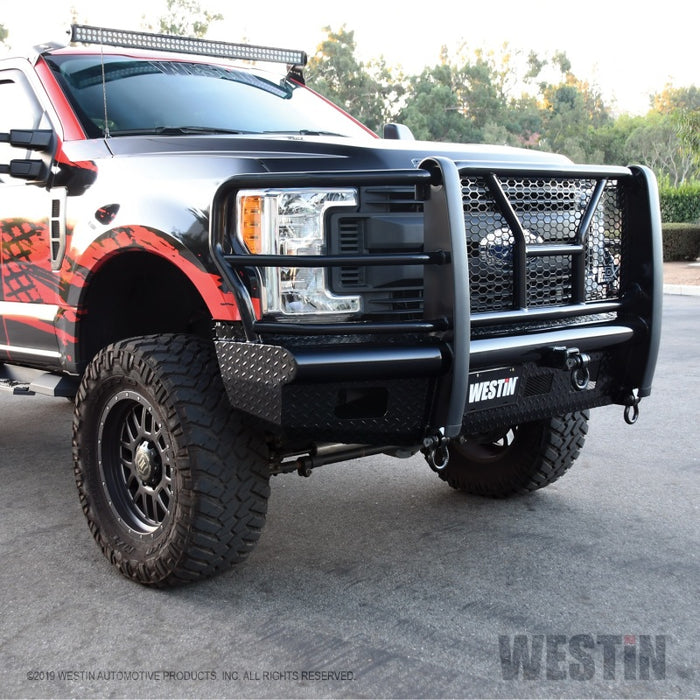 Westin/HDX Bandit 17-19 Ford F-250 / F-350 Front Bumper - Textured Black Westin