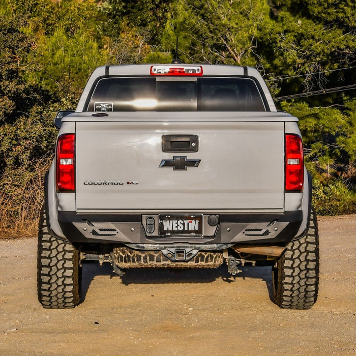 Westin 15-22 Chevrolet/GMC Colorado/Canyon Pro-Series Rear Bumper - Textured Black Westin