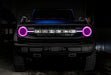 Oracle 21-22 Ford Bronco Headlight Halo Kit w/DRL Bar - Base Headlights -w/2.0 Cntrl SEE WARRANTY ORACLE Lighting
