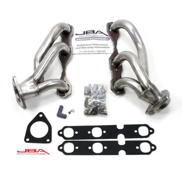 JBA 03-13 GM Truck 4.3L V6 1-1/2in Primary Raw 409SS Cat4Ward Header JBA