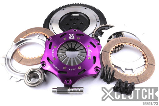 XClutch 90-92 Eagle Talon 2.0L 7.25in Twin Sprung Ceramic Clutch Kit XCLUTCH
