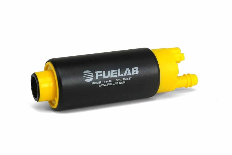 Fuelab 494 High Output In-Tank Electric Fuel Pump - 340 LPH Center Out Fuelab