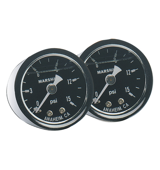 Fragola Fuel Pressure Gauge 0-60 PSI Dry Fragola