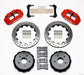 Wilwood Narrow Superlite 4R Rear Kit 12.88in Drilled Red 97-04 Corvette C5/Z06