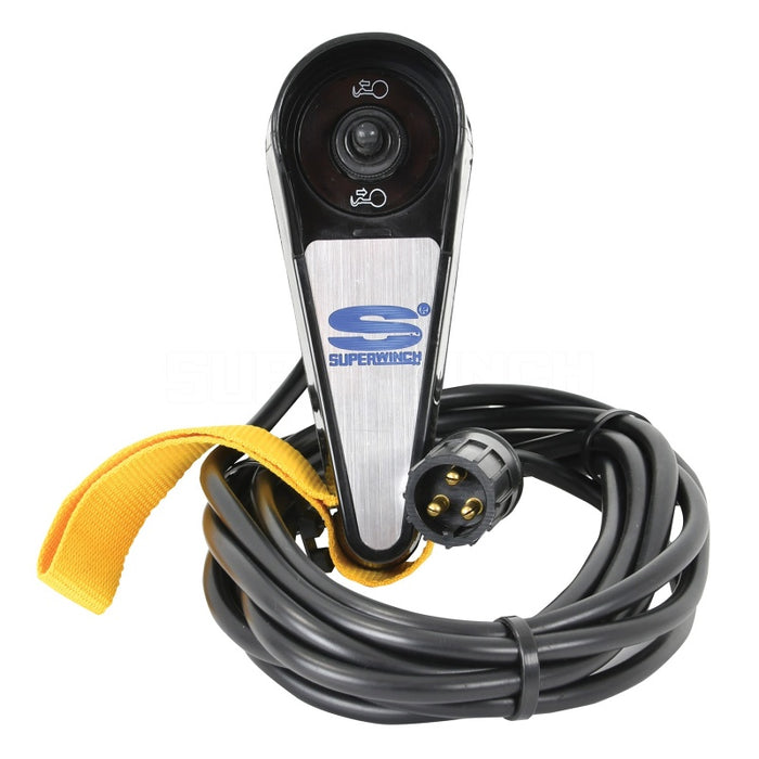 Superwinch 9500 LBS 12V DC 3/8in x 80ft Synthetic Rope Tiger Shark 9500 Winch Superwinch