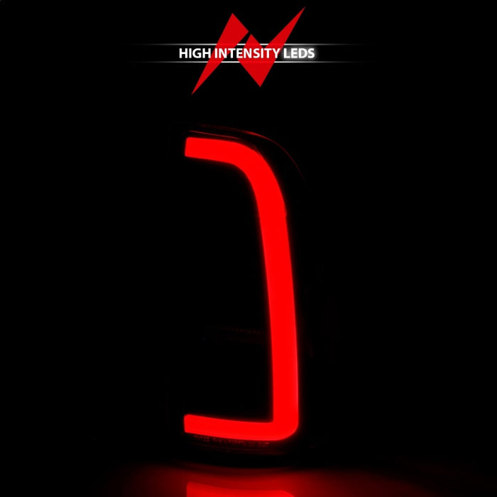 ANZO 00-06 Toyota Tundra LED Taillights w/ Light Bar Black Housing Clear Lens ANZO