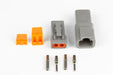 Haltech Matching Set of Deutsch DTP-2 Connectors (25 Amp) Plug & Pins Haltech