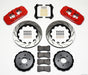 Wilwood AERO4 Rear Kit 14.00in Drilled Red 97-04 Corvette C5/Z06 05-13 C6