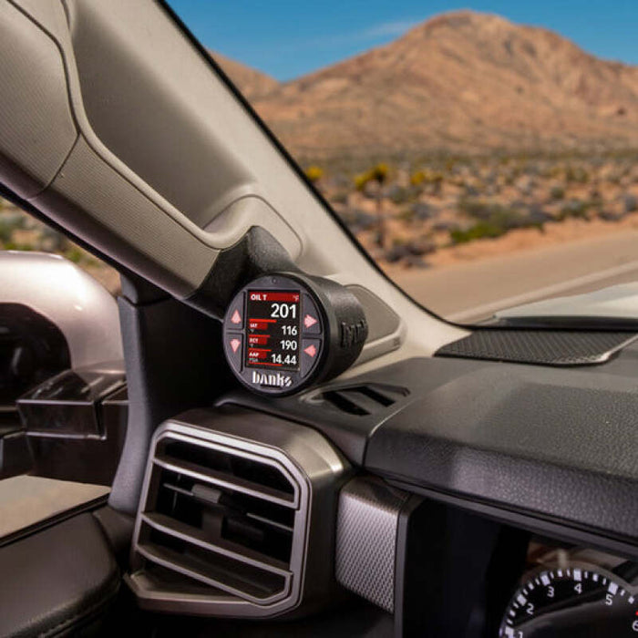 Banks 22-24 Toyota Tundra Gauge Pod Kit - Single Gauge Banks Power