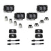 Baja Designs 21-22 Ford F-150 Raptor S2 SAE Dual Fog Pocket Light Kit - Clear Baja Designs