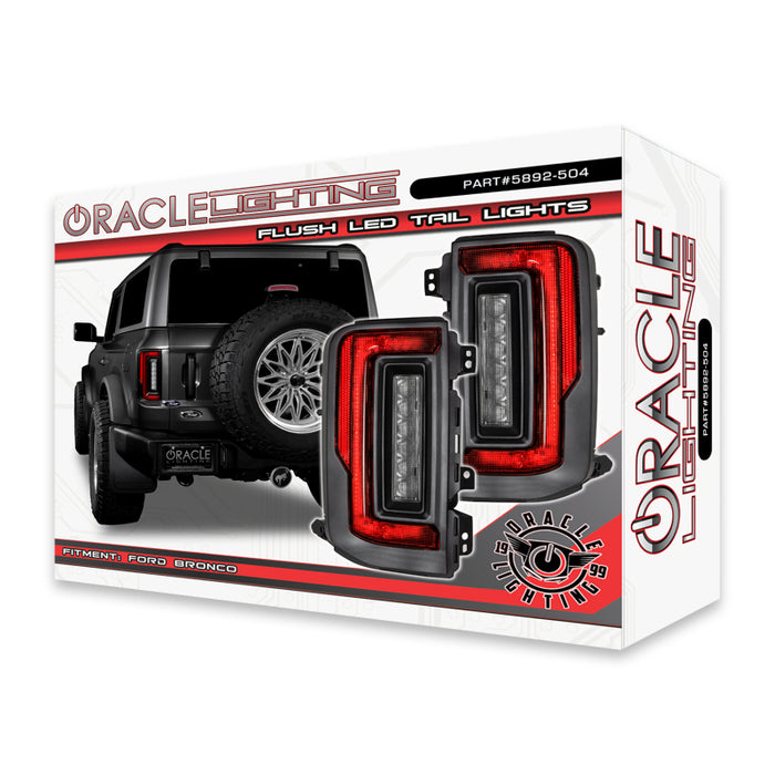 Oracle Lighting 21-22 Ford Bronco Flush Style LED Taillights SEE WARRANTY ORACLE Lighting