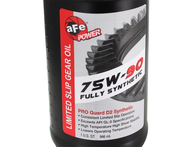 aFe Pro Guard D2 Synthetic Gear Oil, 75W90 1 Quart aFe