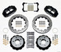 Wilwood Narrow Superlite 4R Rear Kit 12.88in Drilled 84-87 Corvette C4