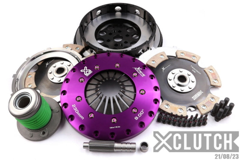 XClutch 15-23 Ford Mustang EcoBoost Premium 2.3L 9in Twin Solid Ceramic Clutch Kit XCLUTCH
