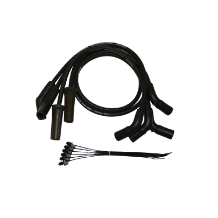 Moroso Harley-Davidson Milwaukee 8.65 Spiral Core Wire Set - Black Moroso