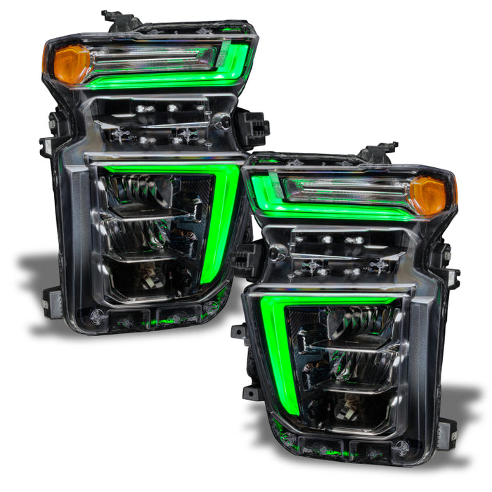 Oracle 20-21 Chevy Silverado HD 2500/3500 RGB+W Headlight DRL Upgrade Kit - ColorSHIFT SEE WARRANTY ORACLE Lighting