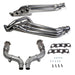 BBK 15-23 Ford Mustang GT 5.0 1-7/8in Headers w/High Flow Catted Mid Pipe (Silver Ceramic) BBK