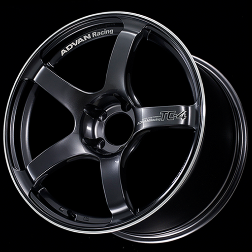 Advan TC4 18x8.5 +51 5-114.3 Racing Gun Metallic & Ring Wheel Advan