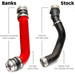 Banks Power 2020 GM 2500/3500 6.6L L5P Boost Tube Upgrade Kit - Red Banks Power