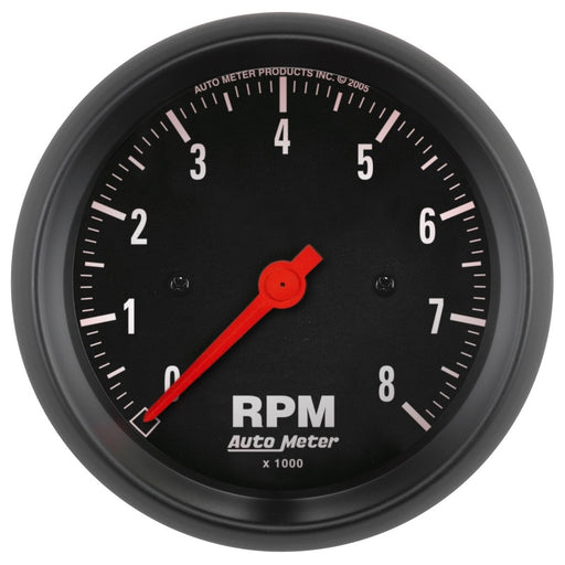 Autometer Z Series 85mm Electronic 8000 rpm Tachometer Gauge AutoMeter