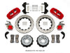 Wilwood AERO4 / MC4 Rear Kit 14.00 Drilled Red Currie Pro-Tour Unit Bearing Floater