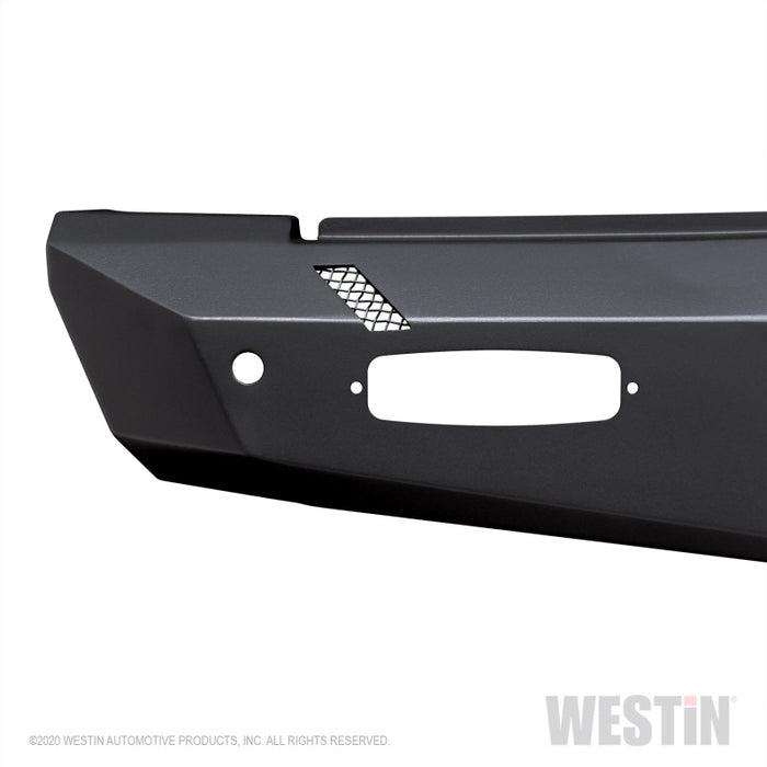Westin 14-18 Chevy Silverado 1500 Pro-Series Rear Bumper - Textured Black Westin